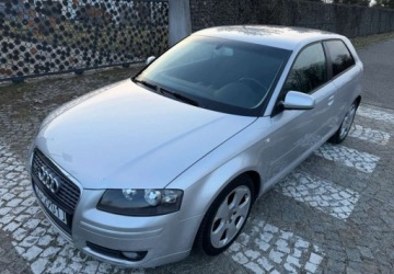 Audi A3 8P Hatchback 3d 2.0 TDI PD 140KM 2005 Audi A3 3-drzwiowe Audi A3 3-drzwiowe 2.0 TDI Attraction 2.0 Diesel 140KM, zdjęcie 4