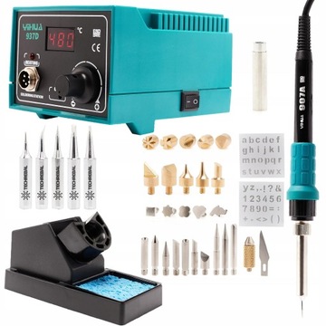 PIROGRAF LUTOWNICA WYPALARKA DO DREWNA MEGA ZESTAW