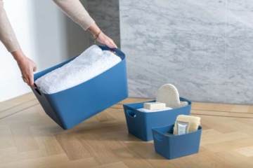 Контейнер Boxxx L светло-серый Organic Koziol