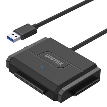 Unitek Y-3324 mostek USB 3.0 do dysków SATA II i IDE + zasilacz