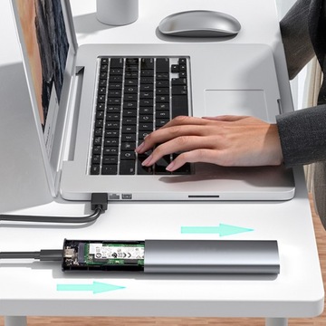 Адаптер накопителя SSD-отсек m.2 Корпус USB-C m2 SATA NGFF USB 3.1