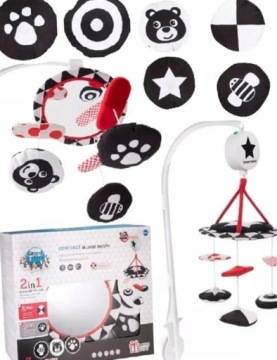 CANPOL KARUZELA KONTRASTOWA Z POZYTYWKĄ 68/084