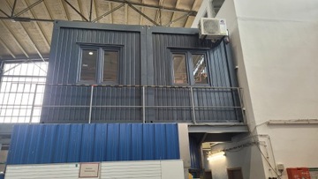 Офисный контейнер, торговый павильон, 36м2 RAL7016 6x5