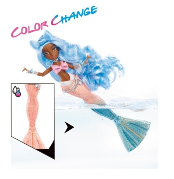 Кукла-русалка MERMAZE Mermaidz, сменный цвет SHELLNELLE