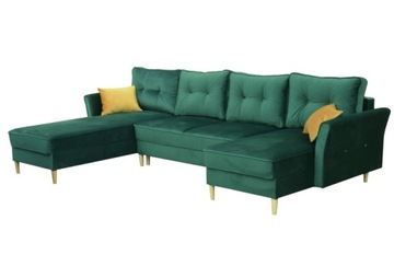 ВЭЛВЕТ угловой диван - макс.