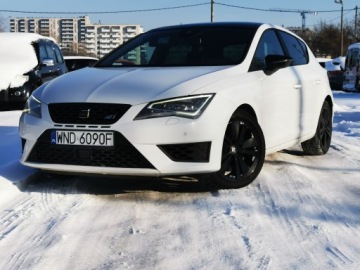 Seat Leon III CUPRA 5d 2.0 TSI 280KM 2014 SEAT LEON CUPRA 5d 2.0 TSI 280KM, Bezwypadkowy, Serwisowany, DSG, zdjęcie 2