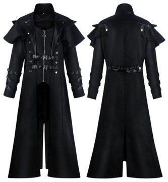 STRÓJ PRZEBRANIE DOKTOR PLAGI DŻUMA PELERYNA MASKA KRUK 2XL 3XL 182 188 CM