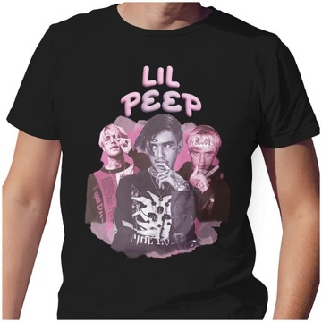 KOSZULKA T-SHIRT LIL PEEP L JAKOŚĆ