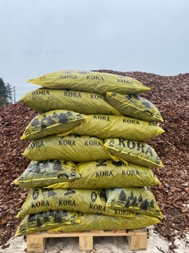 20x Кора сосновая 60л фракция 1-12см свежая с лесопилки ДОСТАВКА