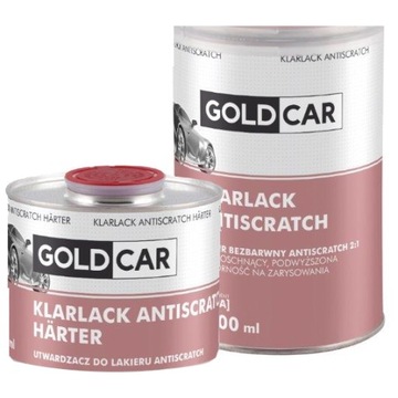 GOLDCAR lakier bezb Klarlack Antiscratch utw 1,5 l