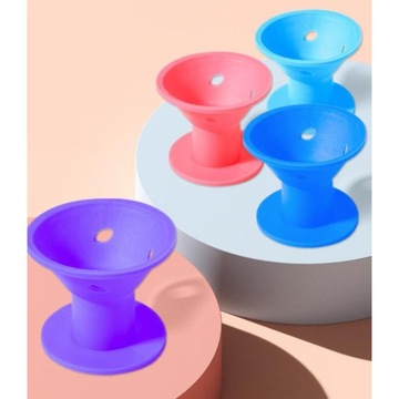 Вьющийся волнистый стержень для парикмахерских, длинный черный