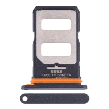 SZUFLADKA TACKA KARTY SIM XIAOMI Redmi Note 13 Pro+ CZARNY