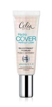Celia Style Hydro Cover Podkład kryjąco-nawilżający nr 102 piasek 30ml