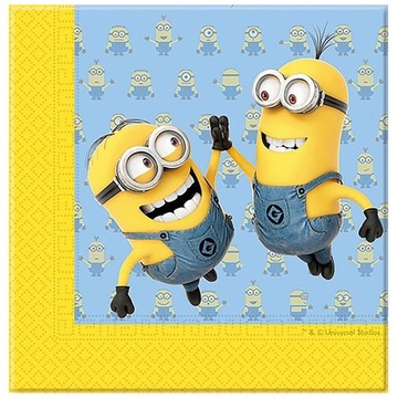 Serwetki Minionki Lovely 20 szt