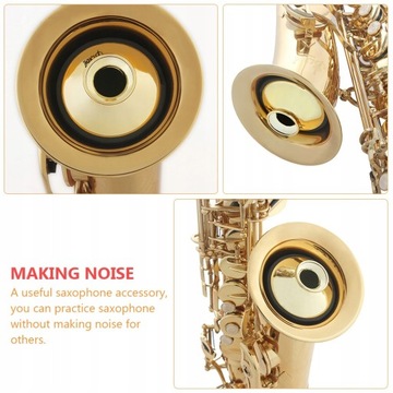 ГЛУШИТЕЛЬ АЛЬТО ДЛЯ САКСОФОНА С ПЛАСТИКОВЫМ ГЛУШИТЕЛЕМ