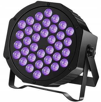 РЕФЛЕКТОРНАЯ ЛАМПА 36 LED UV 72W ДИСТАНЦИОННЫЙ DJ BAR CLUB
