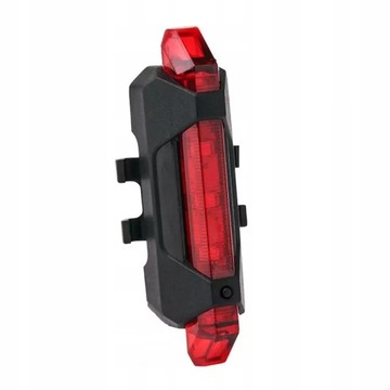 МОЩНЫЙ СВЕТОДИОДНЫЙ ЗАДНИЙ ВЕЛОСИПЕДНЫЙ ФОНАРЬ USB 15H iLIGHT PRO