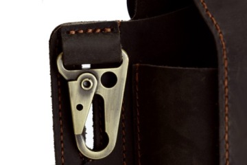 КОЖАНЫЙ РЕМЕНЬ-КОБУРА ДЛЯ ТЕЛЕФОНА
