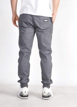 Spodnie M Bossline Cut Jogger Szare joggery