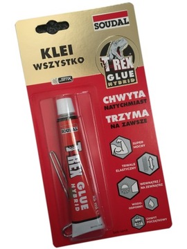 Soudal Super Mocny Klej w Tubce T-Rex Glue Hybrid 25ml Blister
