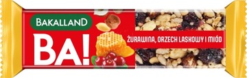 Смесь зерновых батончиков Bakalland Ba! Смесь фруктовых вкусов для завтрака 36 шт.