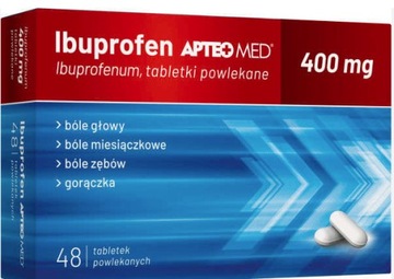 Ibuprofen FORTE APTEO MED 400mg 48tabl