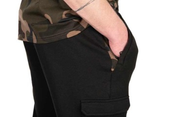 БРЮКИ FOX JOGGERS LW ЧЕРНЫЕ КАМУФЛЯЖНЫЕ БРЮКИ, РАЗМЕР XL