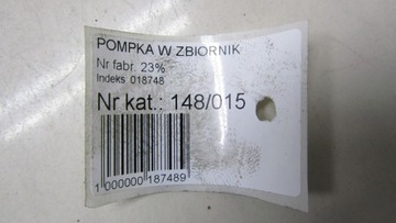 CITROEN C4 II PICASSO 1.6 ČERPADLO PALIVA 9674722680