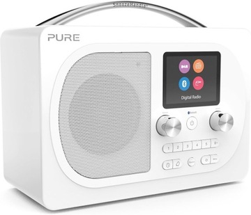 Radioodtwarzacz PURE EVOKE H4 BIAŁY DAB+ FM MP3 CD JM