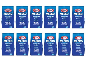Mlekovita MLEKO W PROSZKU PEŁNE 26% 12x500g