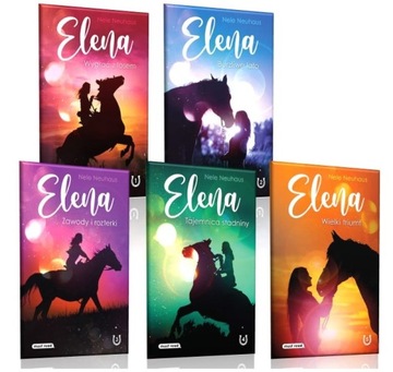 Zestaw Elena T. 1-5 Literatura Młodzieżowa Prezent