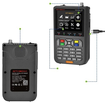 ИЗМЕРИТЕЛЬ ПОИСКА СИГНАЛА DIGITAL HD V8 Finder2