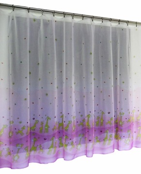 MG ШТОРА-вуаль ЖИРАФ РОЗОВЫЙ высота 160см WM02/02 pol