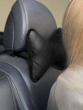 Кожаный подголовник автомобиля