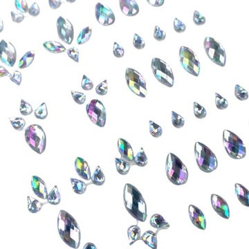 КРИСТАЛЛЫ НАКЛЕЙКИ БРИЛЛИАНТЫ ЛИЦО ГЛАЗА