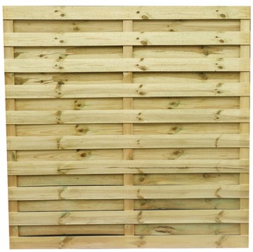 Płot drewniany deskowy 