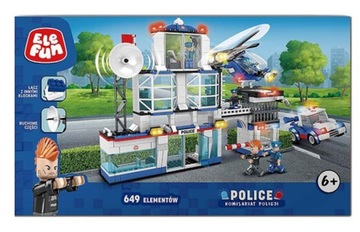 ELEFUN klocki KOMISARIAT POLICJI 649 elementów
