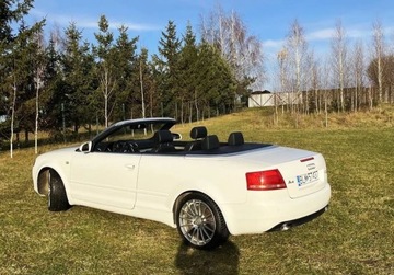 Audi A4 B7 Cabrio 3.0 V6 TDI CR 233KM 2008 Audi A4 Cabrio 3.0TDI 232KM QUATTRO 166000km, skora, OKAZJA 3.0 Diesel, zdjęcie 2