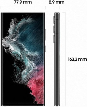 Смартфон Samsung Galaxy S22 Ultra 5G 128 ГБ ЧЕРНЫЙ | ЧЕРНЫЙ