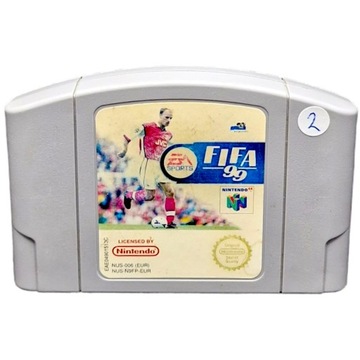 Gra FIFA 99 Nintendo 64 N64 #2 retro piłka nożna