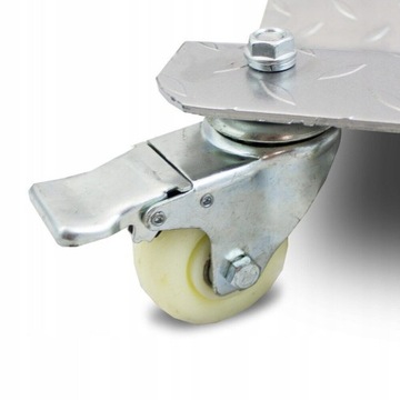 Маневренная транспортная тележка, ролик для служебного автомобиля, комплект 2x 680кг.