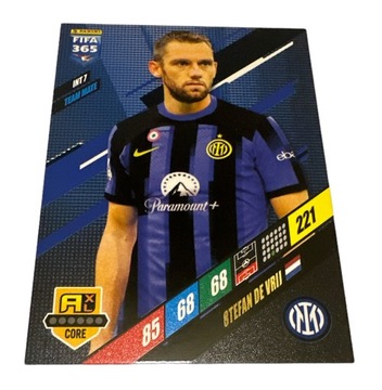 Fifa 365 2024 Adrenalyn FC Internazionale Milano INT 7 De Vrij