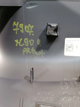 7907. VOLVO XC90 II POUZDRO ZRCÁTKO PRAVÁ 32132736
