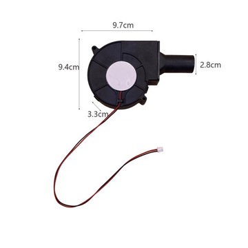 5V Dmuchawa do grilla Wentylator Mini Dmuchawa Lekka do Kempingu Złącze A