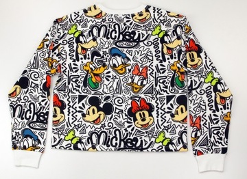 DISNEY Myszka Miki Mickey Mouse Bluza Crop Top r.M