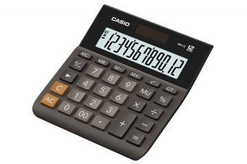 KALKULATOR CASIO MH-12BK-S 12-CYFROWY CZARNY