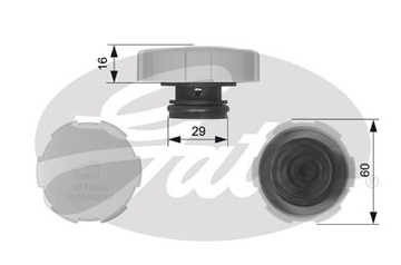 ZÁCPA  NÁDRŽE VYROVNÁVACÍ GATES RC231