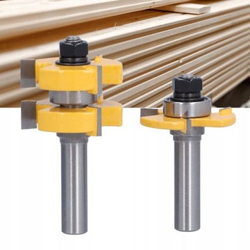 2шт. ПРЯМАЯ ПАЗОВАЯ ФРЕЗА 12,7 ММ.