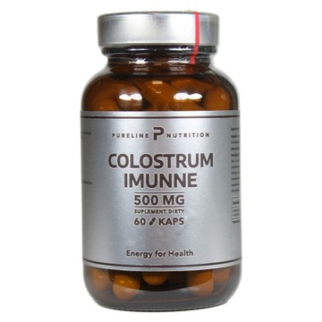 Colostrum immune siara bydlęca IG 40 500mg 60kaps