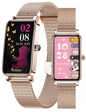 SMARTWATCH ZEGAREK DLA DZIEWCZYNKI SMARTBAND J.POL